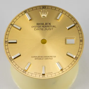 New Rolex Yellow Oyster Perpetual Datejust Dial 1