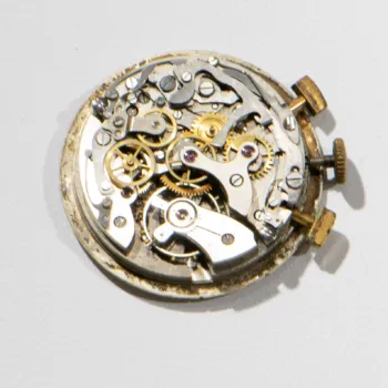 ITA Chronograph Vintage Movement with dial and hands 5