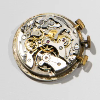 ITA Chronograph Vintage Movement with dial and hands 4