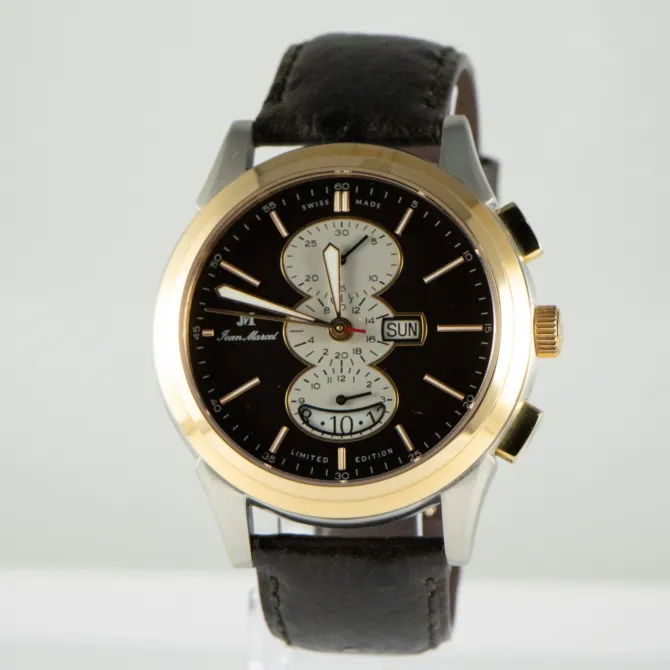 J M Chron TT 161 266 Brown Dial 009 300 Lea Band 2
