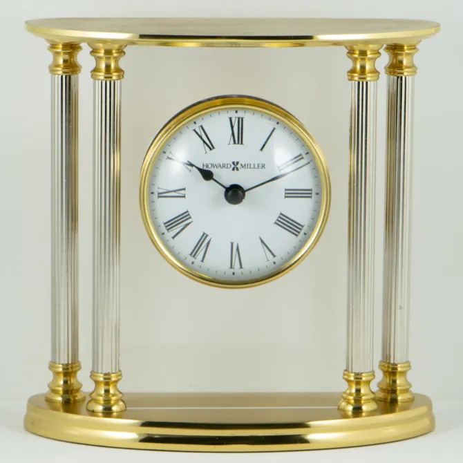 Brass Howard Miller Mantel Clock 645 217 5