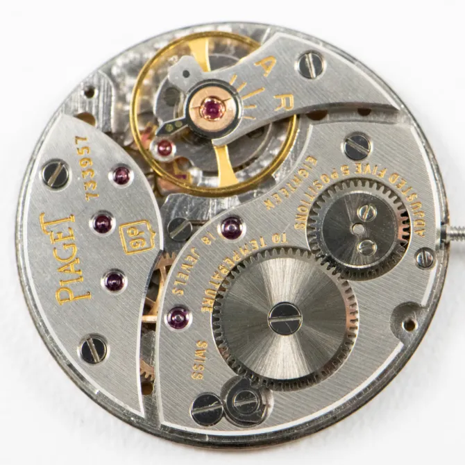 Movement Piaget 9 P and Dial Mechanical 3