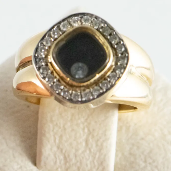 Birks 750 18 K Happy Floating Diamond Ring 9