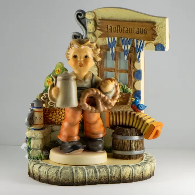 MJ Hummel Pretzel Boy Bavarian Biergarten 2