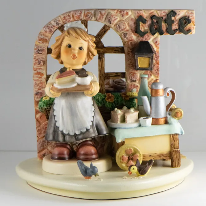 M J Hummel Goebel Cafe Set Strudel Haus 5