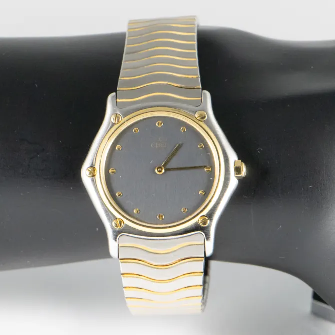 Ebel Two Tone Sportwave 18 K Stainless Steel 1